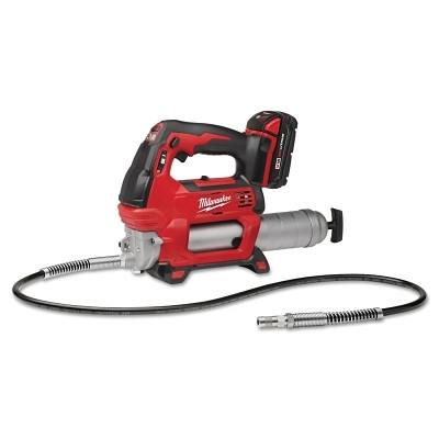Milwaukee Tool 264621CT M18 Cordless 2-Speed Grease Gun, 16 oz, 10000 psi, 48 in Hose/Coupler