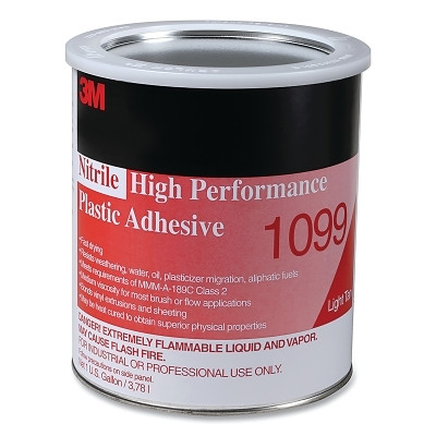 3M NITRILE HIGH PERFORMANCE PLASTIC ADHESIVE 109
