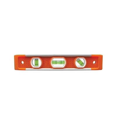 Klein Tools 935 Torpedo Level 9 Inch 3 Vials Aluminum Magnetic V-Grooved