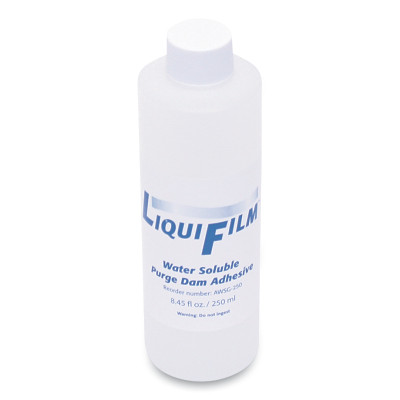 Aquasol Corporation AWSG250 Liquifilm Water Soluble Purge Film and Adhesive, 8 fl oz Adhesive Bottle