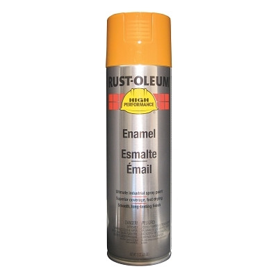 Rust-Oleum V2147838 High Performance V2100 System Enamel Spray Paint, 15 oz, Industrial Yellow, Gloss Finish