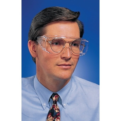 MCR Safety 9810XL Yukon 9810XL Protective Eyewear, Clear Coated Polycarbonate Lenses, Clear Frame