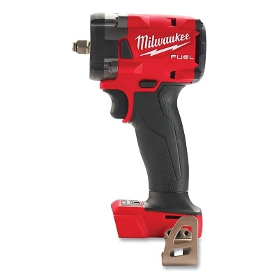 Milwaukee Tool 2854-20 M18 FUEL Compact Impact Wrench with Friction Ring, 3/8 in, 18 V, 2500 RPM, Tool Only