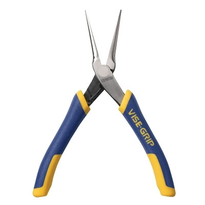 Irwin VISE-GRIP 2078955 Needle Noses with Springs, Chromium Steel, 5 1/2 in Long