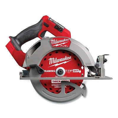 Milwaukee Tool 2834-20 M18 FUEL 7-1/4 in Circular Saw, 18 V, 5/8 in Arbor, 6000 RPM, Tool Only
