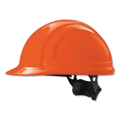 North by PIP N10030000 North Zone N10 Quick Fit Hard Hat, 4 Point, Front Brim, Orange