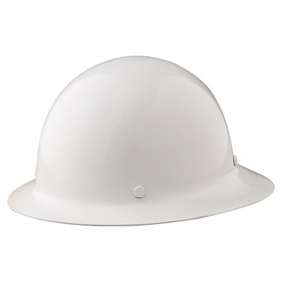 MSA 475408 Skullgard Protective Caps and Hats, Fas-Trac Ratchet, Hat, White