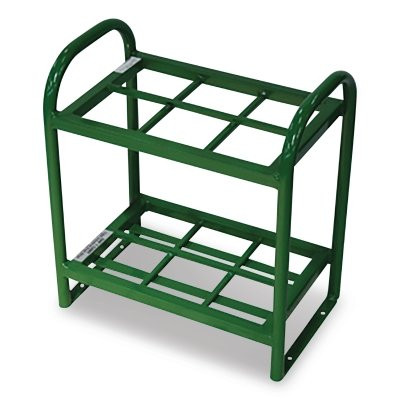 Saf-T-Cart MDE6S Medical Cylinder Stand, 21 in H x 12 in W, Holds 6-D or E Cylinders