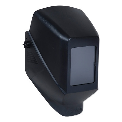 Jackson Safety 14973 WH10 HSL 100 Passive Welding Helmet, Shade 10 IR, Black, 5.25 in x 4.5 in, Non-Slotted Hard Hat Adapter