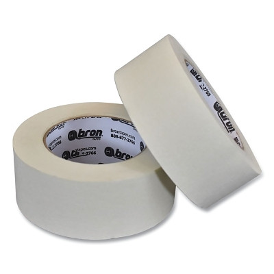 Bron Tapes 138711 Utility Grade Masking Tape, BT-208, 36 mm W x 55 m L, Natural