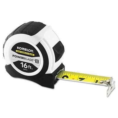 Komelon USA 52416 Powerblade II Tape Measures, 1.06 in x 16 ft