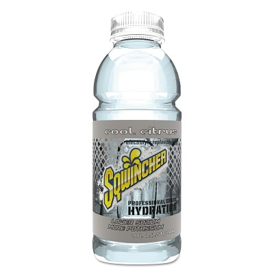Sqwincher 159030531 Ready-To-Drink, 20 oz, Wide-Mouth Bottle, Cool Citrus