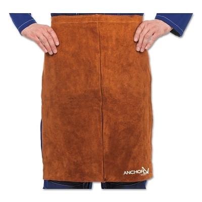 Best Welds 250 Split Leg Waist Aprons, 18 in x 24 in, Side Split Cowhide, Lava Brown