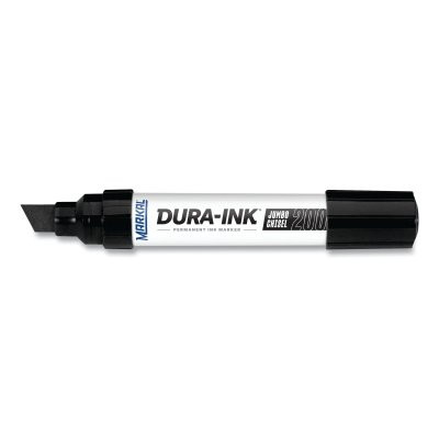 Markal 96917 Dura-Ink 200 Marker, Black, 3/8 in or 5/8 in, Felt