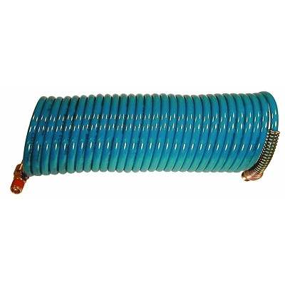Coilhose Pneumatics S1412B Stowaway Heavy-Duty Nylon Air Hoses, 1/4 in I.D., 12 ft
