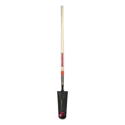 RAZOR-BACK 47117 Drain Spade, 16 in L x 4.75 in W Blade, 48 in North American Hardwood Straight Handle