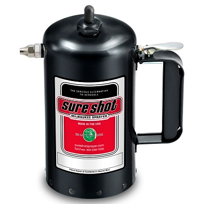 Milwaukee Sprayer 1000B Sure Shot Sprayers, 32 oz, Lever Action, Multi-Purpose Spray Nozzle, Black