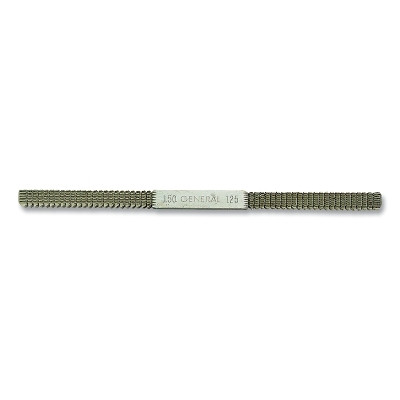 General Tools 1778 Thread Repair File, Metric, Black Oxide Finish