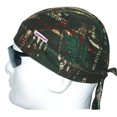 Comeaux Caps 7000C Style 7000 Welder Doo Rag, One Size, Camouflage