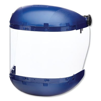 Sellstrom S38210 382 Series Slotted Hard Hat Adapter Window Assembly, Clear, 6-1/2 in H x 19-1/2 L