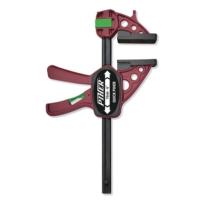 Piher 52645 Extra Quick Bar Clamp, 45 cm Opening, 8 cm Throat Depth