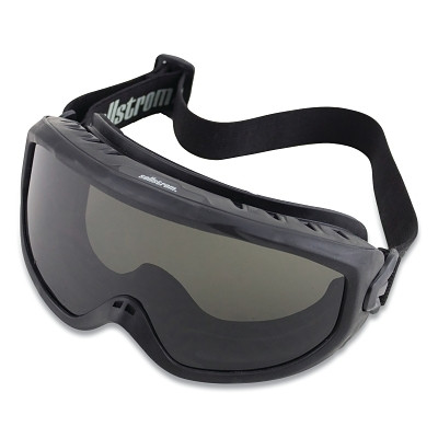 Sellstrom S80226 Odyssey II Fire and Riot Goggle, Black Lens, Black Frame, Non-Vented