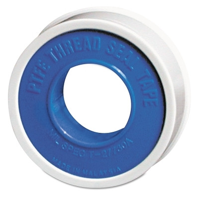 LA-CO 44071 PTFE Pipe Thread Tape, 260 in L, 1/2 in W, 3 mil, White
