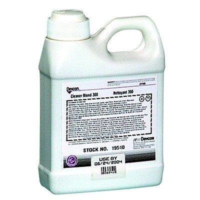 Devcon 19510 Cleaner Blend 300, 1 pt Jug, Ether