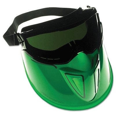 KleenGuard 18631 V90 Shield with Monogoggle XTR OTG Goggles, Universal, IRUV Shade 3.0 Lens, Anti-Fog, Black