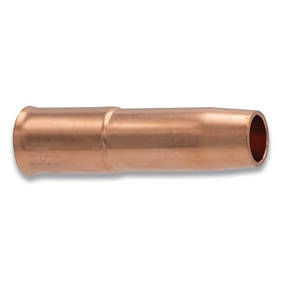 Best Welds 24A62SS MIG Gun Nozzle, 5/8 in Bore, 1/8 in Recess, Tweco Style 24A, Short Stop