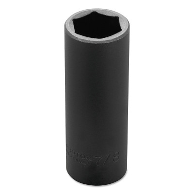 Proto J7328H Torqueplus Deep Impact Sockets 1/2 in, 1/2 in Drive, 7/8 in, 6 Points