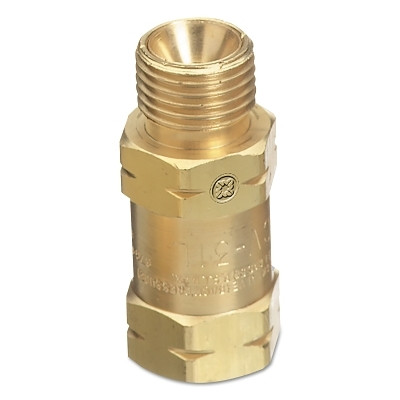 Western Enterprises CV31L Regulator Bushing Adaptor, 9/16 in-18 TPI, Fuel Gas, Female/Male, B Size, Left Hand, 50 PSIG