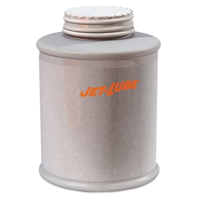 Jet-Lube 15502 550 Nonmetallic Anti-Seize Compound, 1/2 lb Brush Top Can