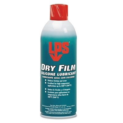 LPS 01616 Dry Film Silicone Lubricants, 16 oz Aerosol Can
