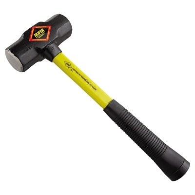 Nupla 27040 Blacksmith's Double-Face Steel-Head Sledge Hammer, 4 lb, 14 in Classic Handle