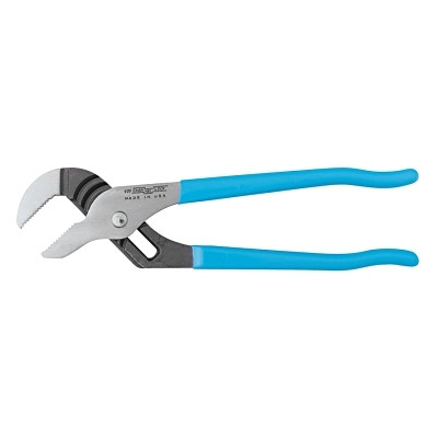 Channellock 430BULK Tongue and Groove Pliers, 10 in OAL, 7 Adjustments, 430 Straight
