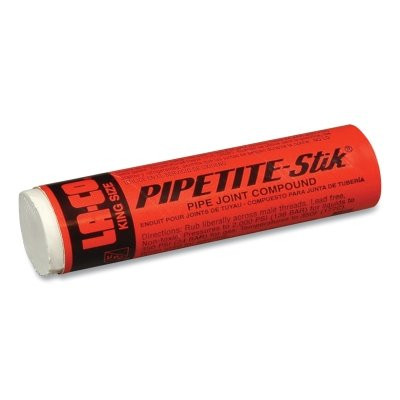LA-CO 11176 Pipetite-Stik Pipe Thread Compound, 4 oz, Stick, Off-White