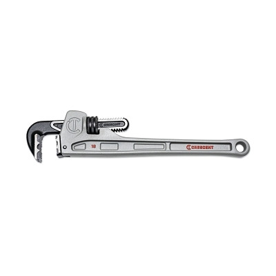 Crescent CAPW18 Aluminum K9 Jaw Pipe Wrench, 14.75 in OAL, 2.5 in Pipe Size Max