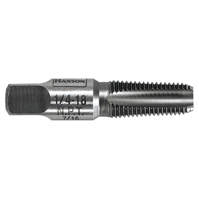 Irwin 1906ZR Taper Pipe Tap (HCS), 3/4 in-14 NPT, Taper Tap, 5 Flutes