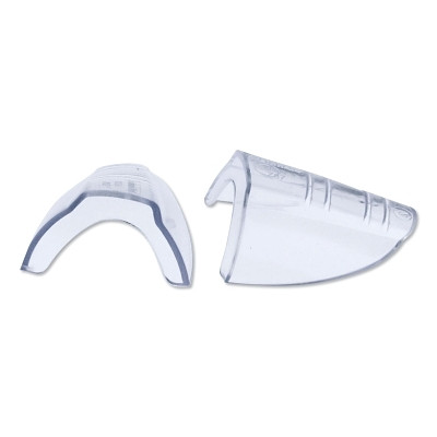 Radians 99705 Slip-On Sideshield, 2 in Wide, Clear