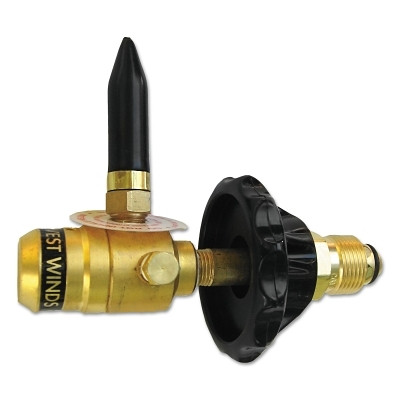 Western Enterprises RPB6H Deluxe Balloon Inflators, Helium, CGA 580, 3,000 psi inlet