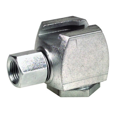 Alemite 42030A Button Head Coupler, Female/Female, 1/8 in, Standard pull-on type