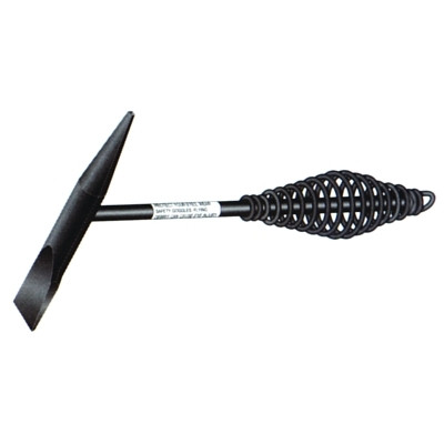 Lenco 09150 Spring Handle Chipping Hammer, 10 in OAL, 16 oz Head Wt, Cross Chisel and Pick, Steel