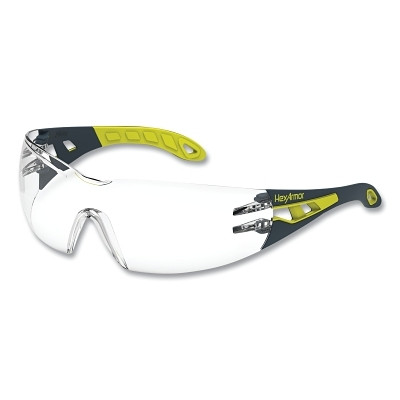 HexArmor 11-10002-03 MX200/MX200G Safety Glasses, MX200, Clear, TruShield2F, Gray/Lime
