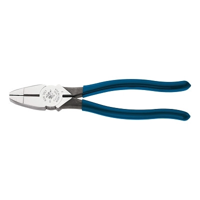 Klein Tools D2018NE NE-Type Side Cutter Pliers, 8 1/2 in Length, 23/32 in Cut, Plastic-Dipped Handle
