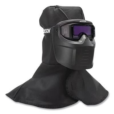 Jackson Safety 46200 Rebel ADF Welding Masks with Hood, 3, 5 to 14 Shade, 1.38 in x 3.54 in Window