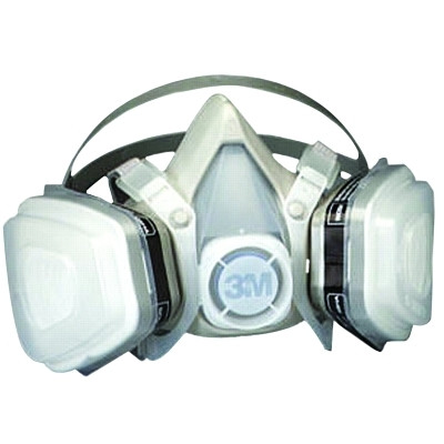 3M 7000052079 5000 Series Half Facepiece Respirators, Small, Organic Vapors/P95