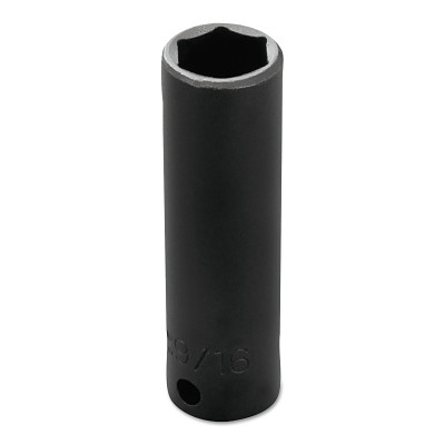 Proto J07520L Torqueplus Deep Impact Sockets, 3/4 in Drive, 1 1/4 in Opening, 6 Points