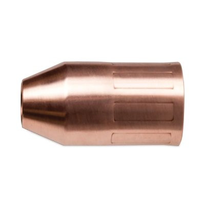 Tweco 12201200 Velocity2 Light Duty Air-Cooled MIG Nozzle, 1/2 in Bore, For Fusion 140 A/180 A/220 A/250 A, Copper, Flush