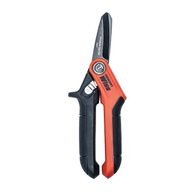 Crescent/Wiss CW7T Titanium Coated Tradesman Utility Shears, 7-1/2 in, Red/Black